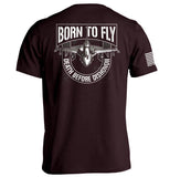 Born To Fly Death Before Dishonor Aaria Tees