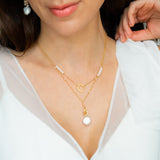 Gold Marea Necklace Aaria Tees