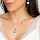 Silver Marea Necklace Aaria Tees