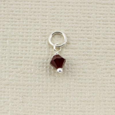 Birthstone Crystal Necklace - Aaria Tees Aaria Tees