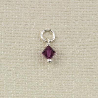 Birthstone Crystal Necklace - Aaria Tees Aaria Tees