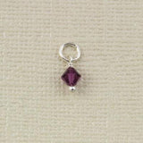 Birthstone Crystal Necklace - Aaria Tees Aaria Tees
