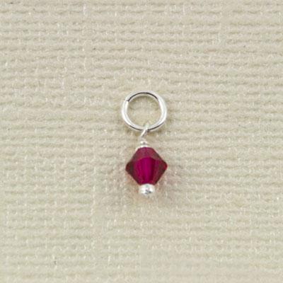 Birthstone Crystal Necklace - Aaria Tees Aaria Tees