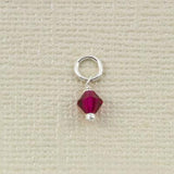 Birthstone Crystal Necklace - Aaria Tees Aaria Tees