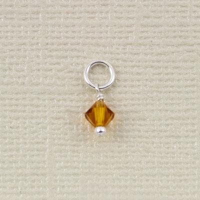 Birthstone Crystal Necklace - Aaria Tees Aaria Tees