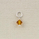 Birthstone Crystal Necklace - Aaria Tees Aaria Tees
