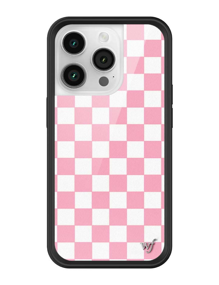 Checkers | Pink iPhone Case - Aaria Tees Aaria Tees