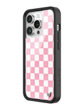 Checkers | Pink iPhone Case - Aaria Tees Aaria Tees