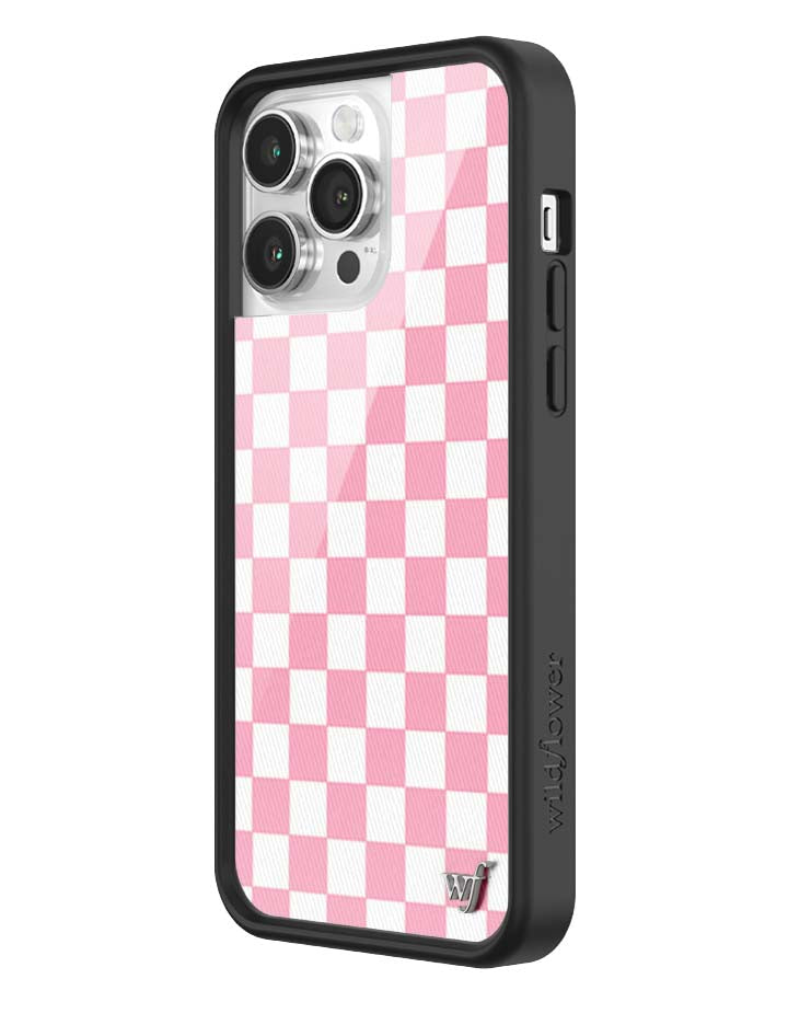 Checkers | Pink iPhone Case - Aaria Tees Aaria Tees