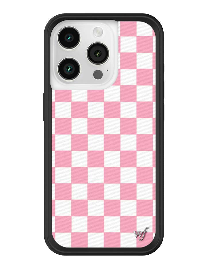 Checkers | Pink iPhone Case - Aaria Tees Aaria Tees