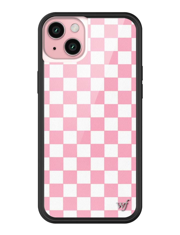 Checkers | Pink iPhone Case - Aaria Tees Aaria Tees