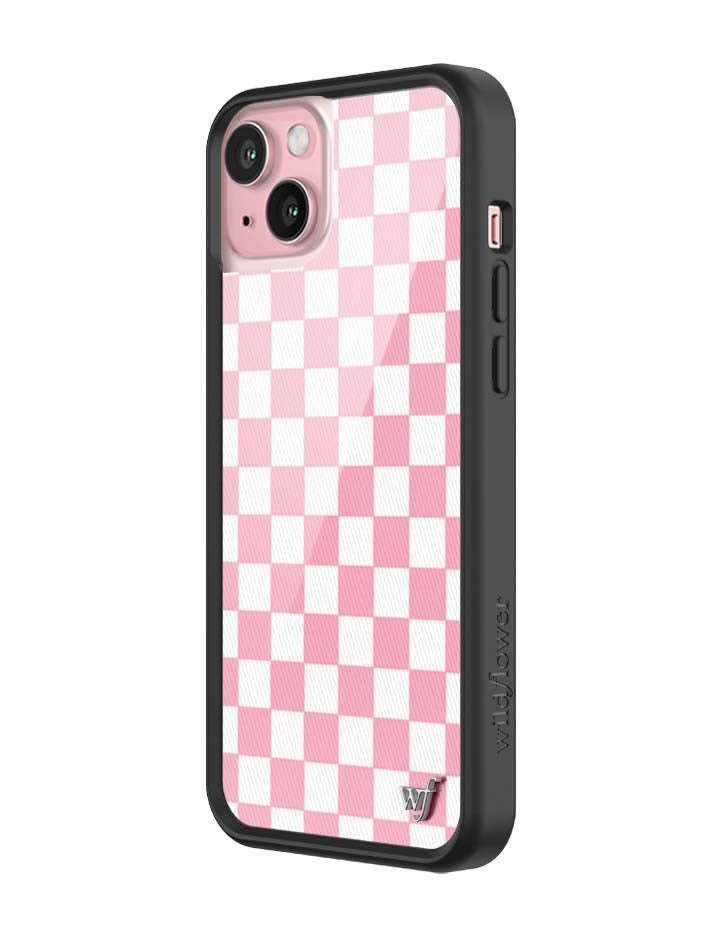 Checkers | Pink iPhone Case - Aaria Tees Aaria Tees