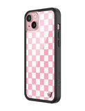 Checkers | Pink iPhone Case - Aaria Tees Aaria Tees