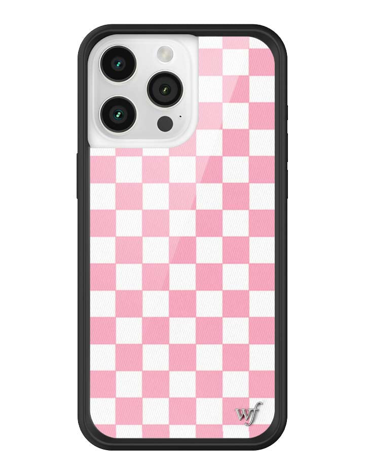 Checkers | Pink iPhone Case - Aaria Tees Aaria Tees