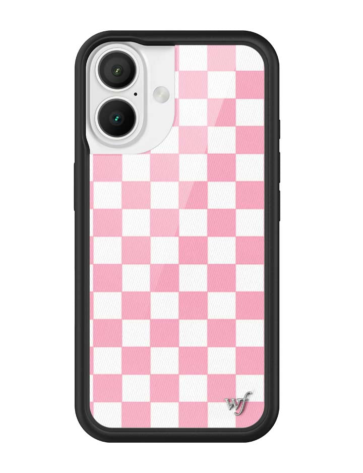 Checkers | Pink iPhone Case - Aaria Tees Aaria Tees