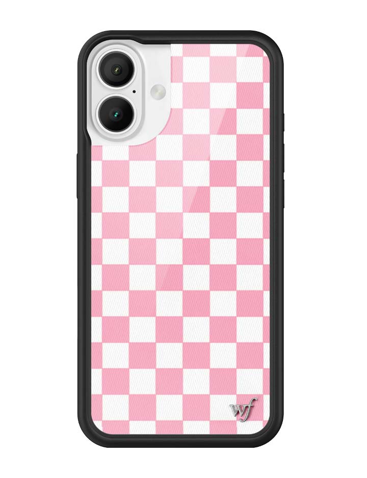 Checkers | Pink iPhone Case - Aaria Tees Aaria Tees