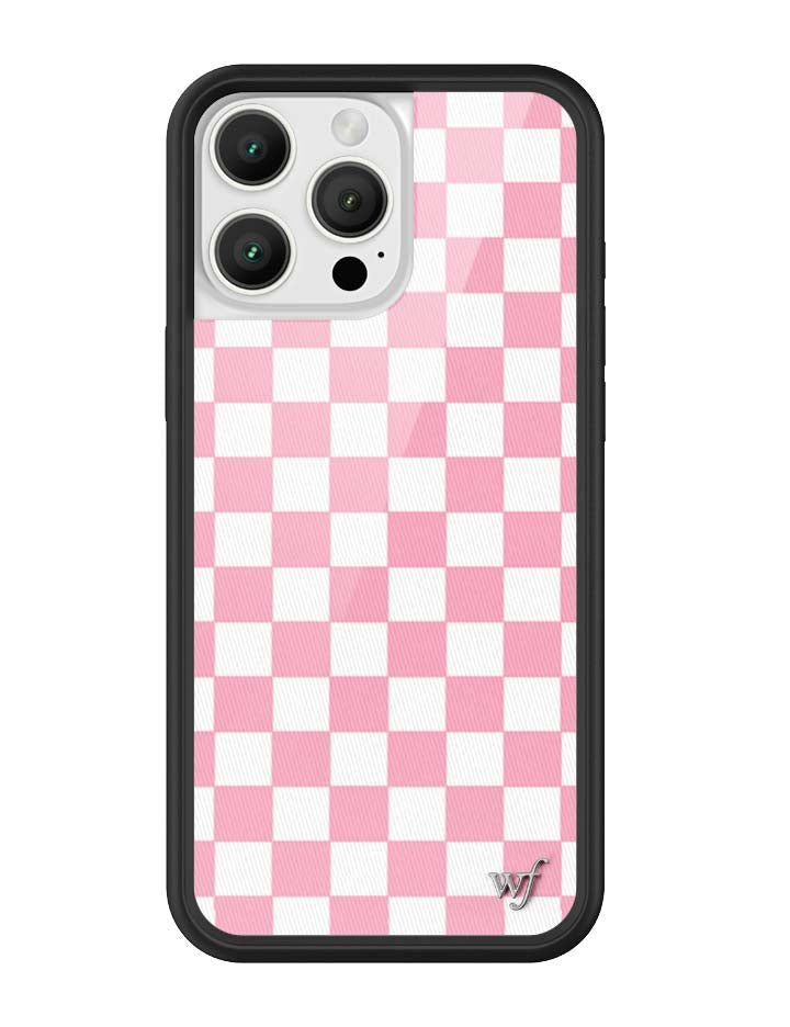 Checkers | Pink iPhone Case - Aaria Tees Aaria Tees