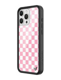 Checkers | Pink iPhone Case - Aaria Tees Aaria Tees