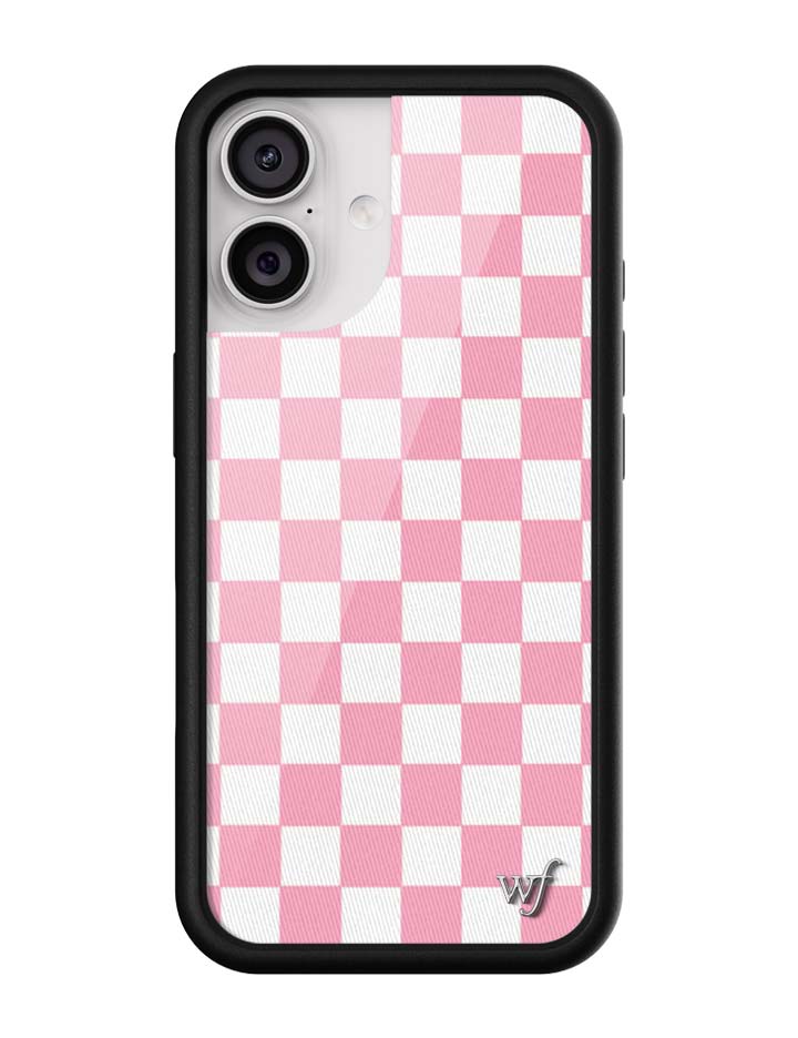 Checkers | Pink iPhone Case - Aaria Tees Aaria Tees