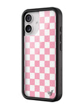 Checkers | Pink iPhone Case - Aaria Tees Aaria Tees