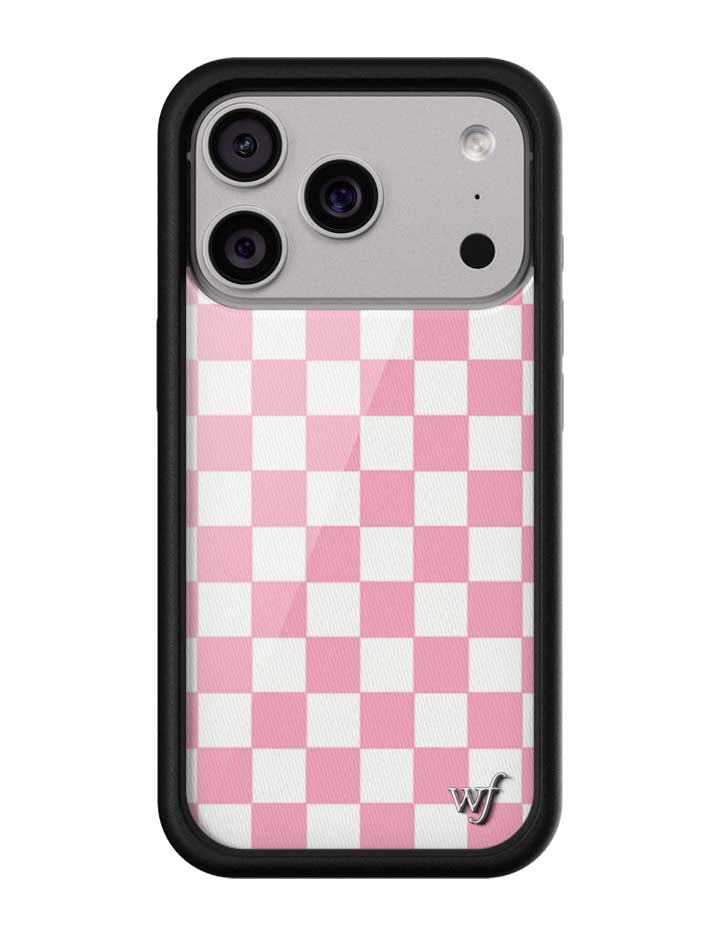 Checkers | Pink iPhone Case - Aaria Tees Aaria Tees