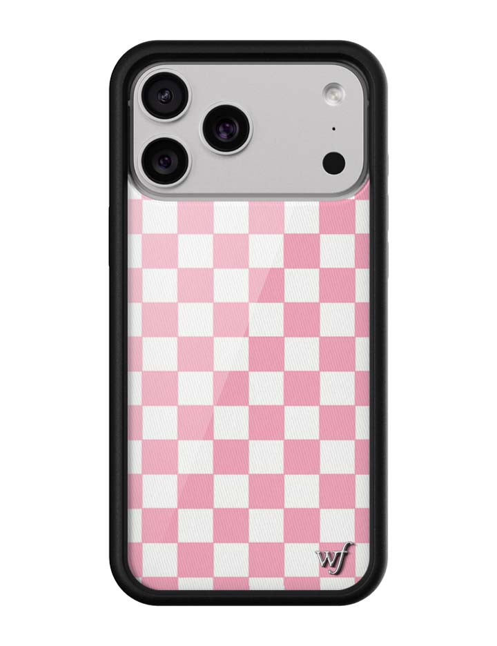 Checkers | Pink iPhone Case - Aaria Tees