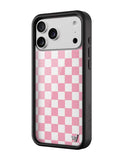 Checkers | Pink iPhone Case - Aaria Tees Aaria Tees