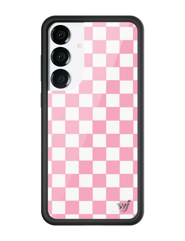 Checkers | Pink Samsung Galaxy Case - Aaria Tees Aaria Tees