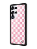 Checkers | Pink Samsung Galaxy Case - Aaria Tees Aaria Tees
