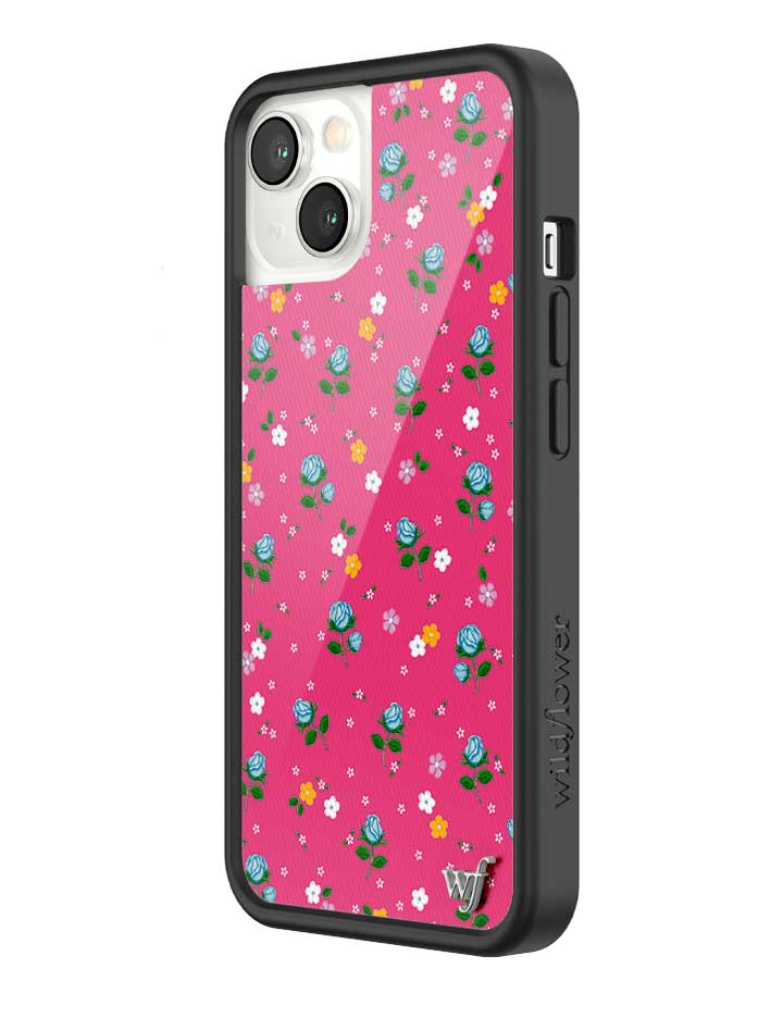 Pink Dainty Florals iPhone Case - Aaria Tees Aaria Tees