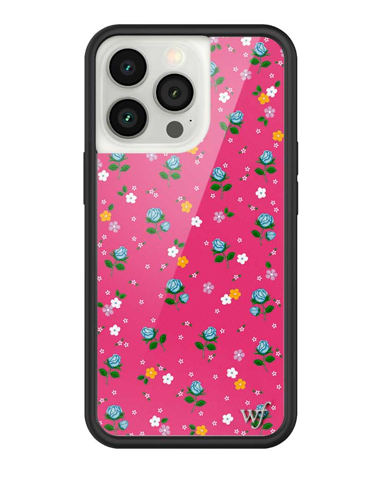 Pink Dainty Florals iPhone Case - Aaria Tees Aaria Tees