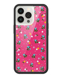 Pink Dainty Florals iPhone Case - Aaria Tees Aaria Tees