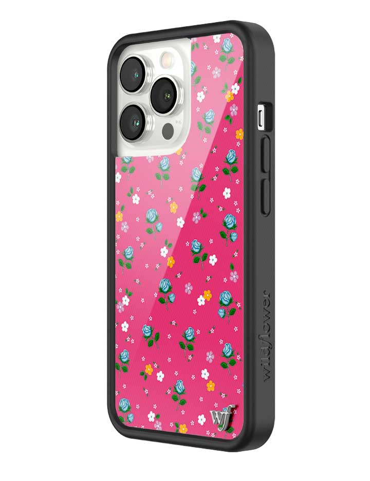 Pink Dainty Florals iPhone Case - Aaria Tees Aaria Tees