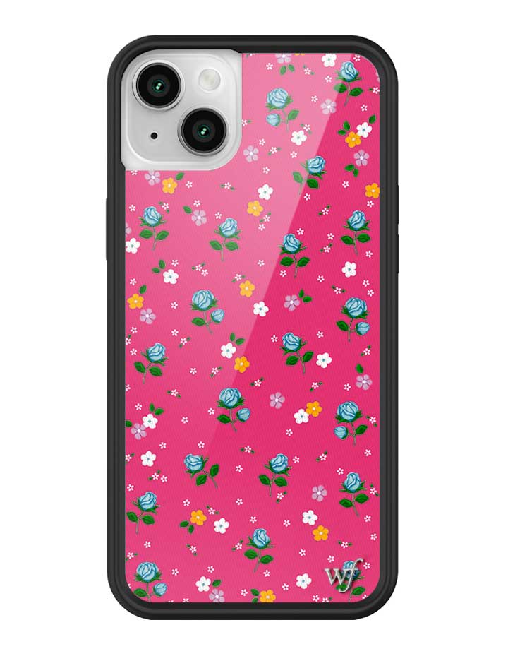 Pink Dainty Florals iPhone Case - Aaria Tees Aaria Tees