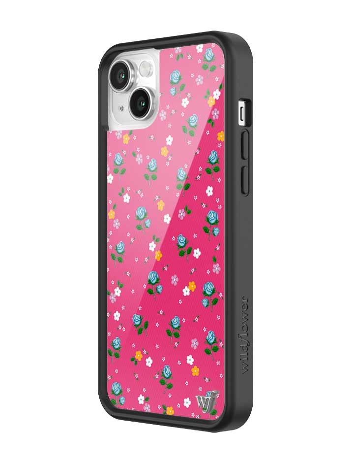 Pink Dainty Florals iPhone Case - Aaria Tees Aaria Tees