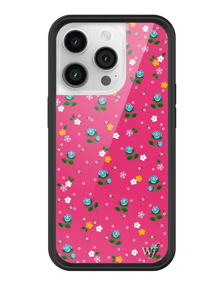 Pink Dainty Florals iPhone Case - Aaria Tees Aaria Tees
