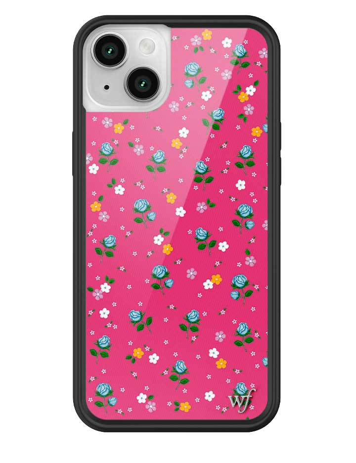 Pink Dainty Florals iPhone Case - Aaria Tees Aaria Tees