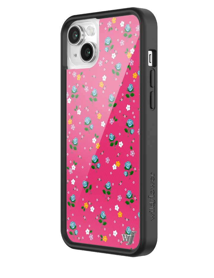 Pink Dainty Florals iPhone Case - Aaria Tees Aaria Tees