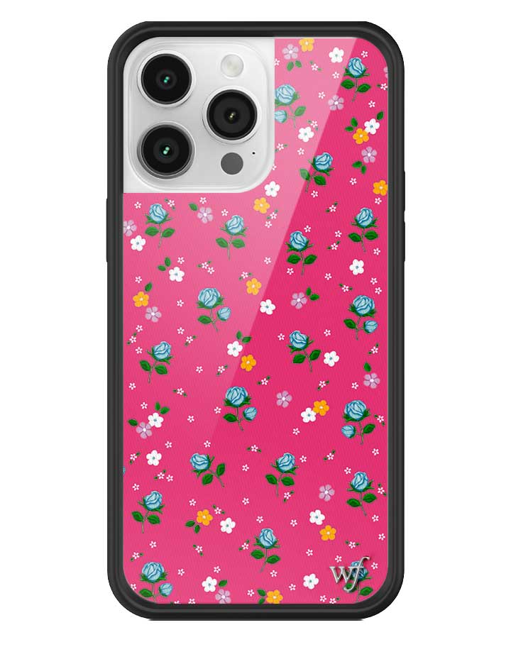 Pink Dainty Florals iPhone Case - Aaria Tees Aaria Tees