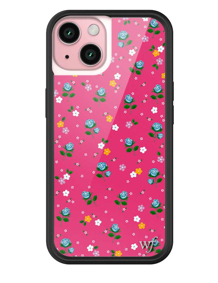 Pink Dainty Florals iPhone Case - Aaria Tees Aaria Tees
