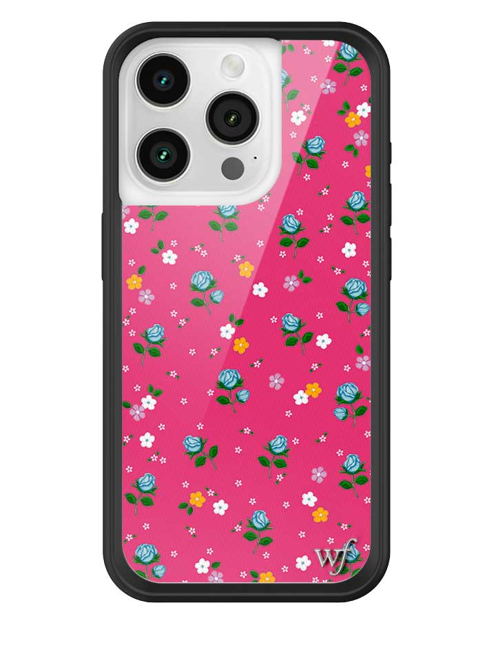 Pink Dainty Florals iPhone Case - Aaria Tees Aaria Tees