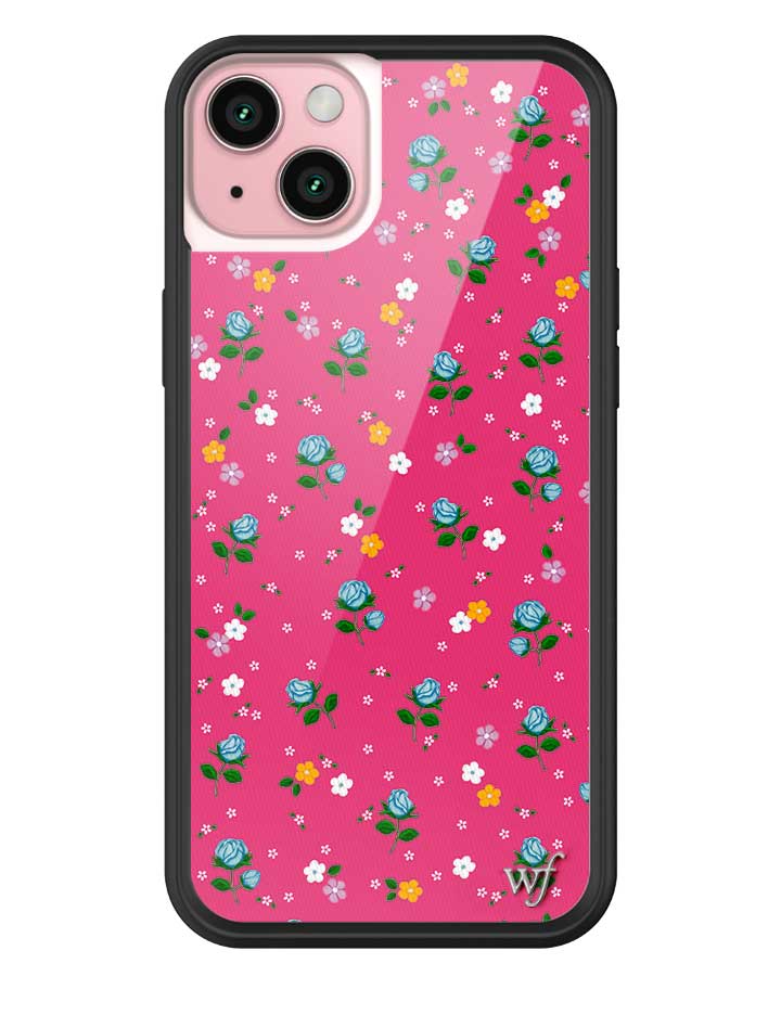 Pink Dainty Florals iPhone Case - Aaria Tees Aaria Tees