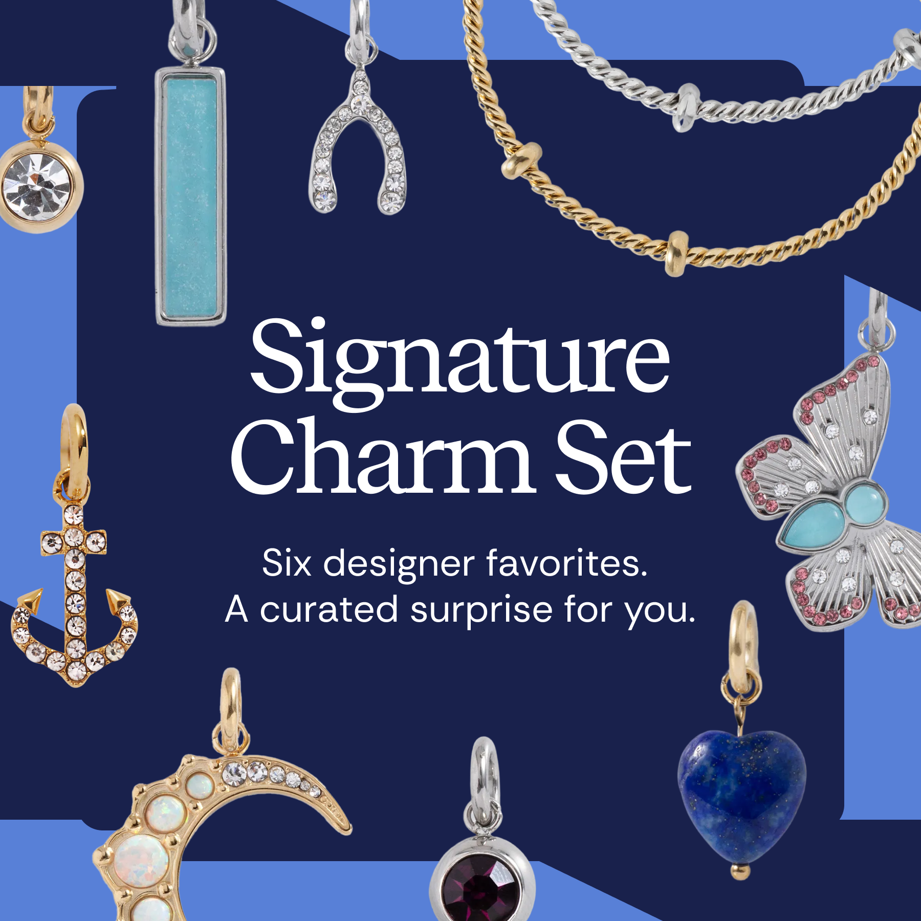 Signature Charm Set - Aaria Tees Aaria Tees