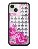 Pink Floral Stud iPhone Case - Aaria Tees Aaria Tees