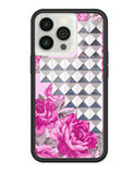 Pink Floral Stud iPhone Case - Aaria Tees Aaria Tees