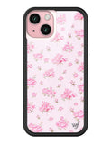 Forget Me Not Floral | Pink iPhone Case Aaria Tees