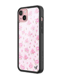 Forget Me Not Floral | Pink iPhone Case Aaria Tees