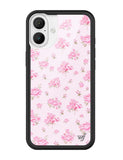 Forget Me Not Floral | Pink iPhone Case Aaria Tees