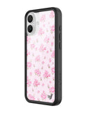 Forget Me Not Floral | Pink iPhone Case Aaria Tees