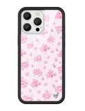 Forget Me Not Floral | Pink iPhone Case Aaria Tees
